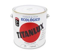 Laque écologique à base d'eau blanc satiné 2,5l titanlux 01t056625