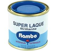 Laque flambo - AVEL - 50 ml - Bleu roi - Glycérophtalique - Brillant