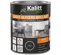 Laque glycéro Brillante Multi-supports 0.5 L Noir