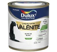 Laque glycéro Satin 500 ml Valénite - Blanc de Blanc