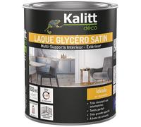 Laque glycéro Satin Multi-supports 0.5 L Gris Anthracite