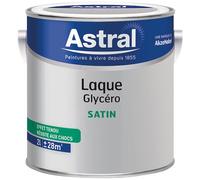 Laque satin glycéro - machoine à teinter - 2 L - base clear BC