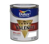 Laque Ultra résist Valénite blanc brillant Dulux Valentine 2