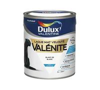 Laque Valénite - mat - 2L DULUX VALENTINE - Ton: Blanc de blanc