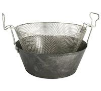 LAR DI NOSEDA Friteuse en Fer avec Grille cm 40 Article pour la Cuisine