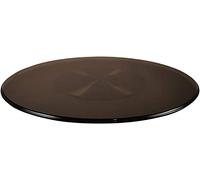 Lar Round s Lazy Susan Plateau de service rotatif pour assiettes à dîner et présentoir de table Tele Detive 89,9 cm