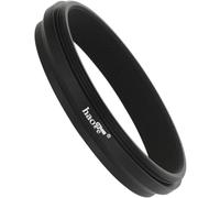 LAR-X52B Bague d'adaptation pour filtre d'objectif Fujifilm X100VI Fuji FinePix X100V pour appareil photo 49 mm UV CPL ND Filtre Bouchon de remplacement Fujifilm AR-X100 Noir