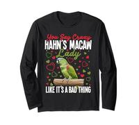 L'ara de Hahn, Maman, Amoureuse des Oiseaux, la Folle Lady Hahn's Ara Manche Longue