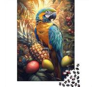 L'Aras 1000 Pièces Puzzle pour Adultes Le Perroquet Décoration Moderne Idée Cadeau Puzzle De Qualité Supérieure Cadeau Unique Design Unique Challenge 1000pcs (75x50cm)