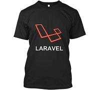 Laravel PHP Framework Tees - Standard Unisex Tee Round Neck Unisex Tops Men's 100% Cotton Short-Sleeve T-Shirts L