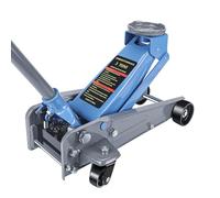 LARBANKE Le Cric Surbaissé de 3 Tonnes, Fabriqué en Acier au Carbone Durable, avec Une Portée de Cric Hydraulique de 13,5 cm à 46 cm,Fournit Un Support Stable pour Une Large Gamme de Véhicules