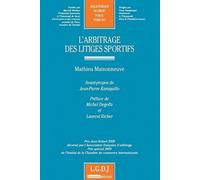 l'arbitrage des litiges sportifs: PRIX JEAN ROBERT 2008 DÉCERNÉ PAR L'ASSOCIATION FRANÇAISE D'ARBITRAGE, PRIX SPÉC (267)