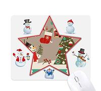 l'arbre de noël des bonhommes de neige festival le bonhomme de neige étoile tapis de souris
