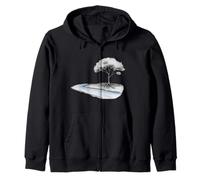 l'arbre et Le Ruisseau: Harmonie Naturelle Sweat à Capuche