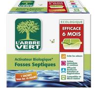 L'Arbre Vert – Activateur biologique pour fosses septiques – Efficace 6 mois – 420 g