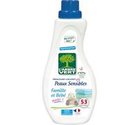 L'ARBRE VERT Adoucissant Concentré Hypoallergénique pour Bébé et Peaux Sensibles 800 mL - Formule 97% d'ingrédients d'origine naturelle - Fabriqué en France - Lot de 3