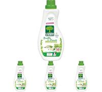L'Arbre Vert Adoucissant Concentré Souffle de Pureté, Muguet & Jasmin, 800 ml (Lot de 4)