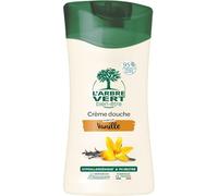 L'Arbre Vert Bien-être Crème Douche Parfum Vanille - pH neutre & Hypoallergénique - 95% d'ingrédients d'origine naturelle - 250mL
