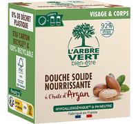 L'Arbre Vert Bien-Être Douche Solide Nourrissante À L'Huile D'Argan Visage Et Corps 75g