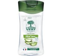 L'ARBRE VERT BIEN -ETRE Gel Douche Aloe Vera pH Neutre Hypoallergénique 260 mL - Formule 95% d'Ingrédients Naturels - Fabriqué en France - Écolabel UE - Lot de 3