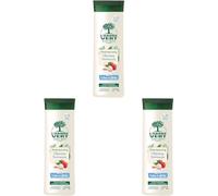 L'Arbre Vert Bien-être Shampooing Cheveux normaux Parfum Coton et Litchi - Hypoallergénique - pH Neutre et Sans Silicone - 95% d'ingrédients d'origine naturelle - 250mL (Lot de 3)