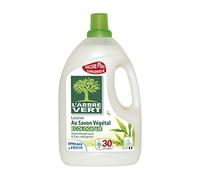 L'Arbre Vert Lessive au savon végétal écologique, hypoallergénique, 30 lavages - Le bidon de 2L