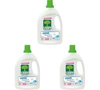 L'Arbre Vert Lessive Fraîcheur Intense - Hypoallergénique - 34 Lavages - 94% d'ingrédients d'origine naturelle - 1,53L (Lot de 3)