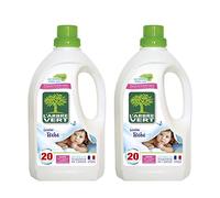 L'Arbre Vert - Lessive Liquide Bébé à l’Aloe Vera - 20 Lavages - 1,5 L - Lot de 2