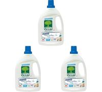 L'Arbre Vert Lessive Peaux Sensibles - Hypoallergénique - 34 Lavages - 94% d'ingrédients d'origine naturelle - 1,53L (Lot de 3)