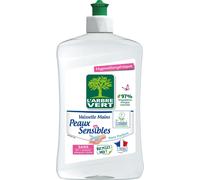 L'Arbre Vert Vaisselle mains Écolabel peaux sensibles hypoallergénique 97% 500 ml