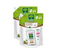 L'Arbre Vert Liquide Vaisselle Mains Hypoallergénique Amande Recharge 2 x 1 L (= 2 L)