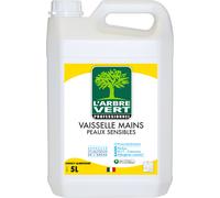 L'Arbre Vert Liquide vaisselle peaux sensibles - Bidon 5 L
