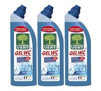 L'Arbre Vert – Nettoyant gel WC – Parfum Marine – Lot de 3 × 750 ml