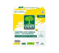 Tablettes lave-vaisselle citron arbre vert - seau de 140 tablettes - arbre vert