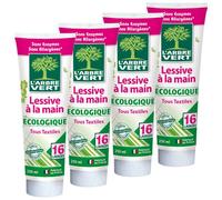 L'Arbre Vert - Tube Lessive à La Main - 250 ml - Lot de 4