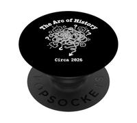 l'arc de l'histoire vers 2026 : Tangled Path PopSockets PopGrip Adhésif