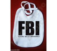 L'arc-en-ciel de lumières - Bavoir FBI F.B.I. bavoirs bébé baby Bib drôle enfant impossible Funny