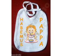 L'arc-en-ciel de lumières - Bavoir Habemus bébé bavoirs bébé fille Baby Bib drôle Funny spiritos