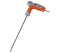 Larcele Clé hexagonale 1 pièce Allen Clé hexagonale manuelle en T avec embout à rotule CR-V 2-10mm NLJBS-01 (4mm)