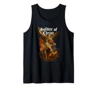 L'Archange Michael Bat Satan - Soldat of Christ Débardeur