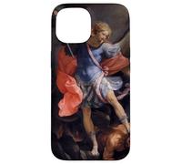 L'archange Michael vaincre Satan par Guido Reni (1635) Coque pour iPhone 15