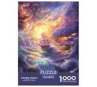 L'arche de Noé 1000 Pièce Puzzle Jeu De Famille Classique Merveilleux Jigsaw Puzzle Belle Décoration Puzzle pour Cadeaux De Voyage, Présent 52x38cm/1000pcs