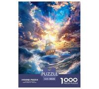 L'arche de Noé 1000 Pièce Puzzle Jeu De Famille Classique Merveilleux Jigsaw Puzzles Belle Décoration Puzzle pour Adultes Et Enfants 38x26cm/1000pcs