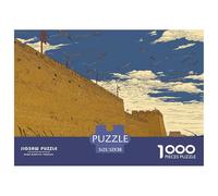 L'architecture Chinoise Ancienne Puzzle Amusant Jeu De Société Adulte Pièces Parfaitement Assorties 1000 Pièces Style Chinois Casse-tête Qualité Premium pour Adultes 52x38cm/1000pcs