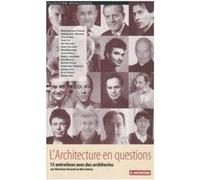 L'architecture en question Marianne Brausch (Auteur), Marc Emery (Auteur)