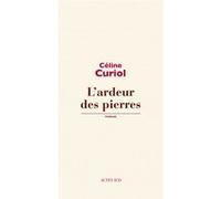 L'ardeur des pierres - Céline Curiol - Actes sud - broché - Roman