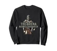 L'arène construit Un Personnage et Un Design de Guerrier Sweatshirt