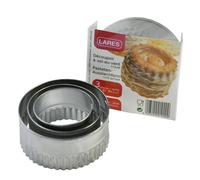 LARES - 1029 - LOT DE 3 DECOUPOIRS VOL AU VENT DIAM 6 / 7 / 8,5 CM