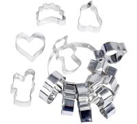 Lares Emporte-pièce de Noël 12 motifs sur anneau 5 cm
