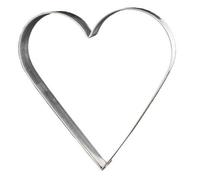 Lares - EMPORTE Piece en Forme DE Coeur 19 CM Fer Blanc